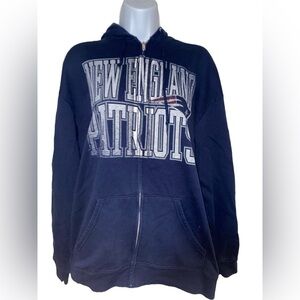 new england patriots zip up hoodie